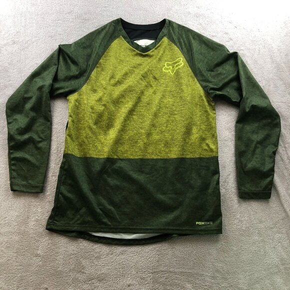 Fox Racing Mens Cycling Jersey T-Shirt Medium Long Sleeve Activewear Pullover - Picture 14 of 15